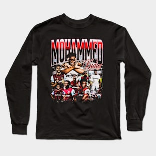 Mohammed Kudus Retro Bootleg Long Sleeve T-Shirt